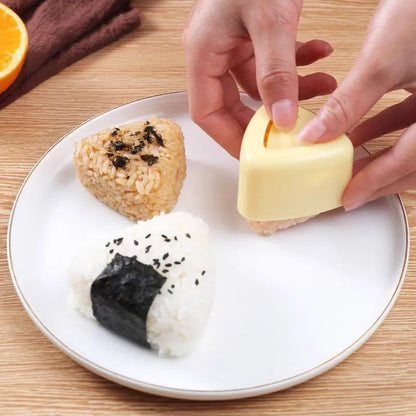 ONIGIRI MAPPONE CUSCINE UTENSILI ALIMENTI CUSCINE PER CUSCINA 1-2PCS KIT SUSHI Pressa Conveniente Giappone Bento Accessori bento