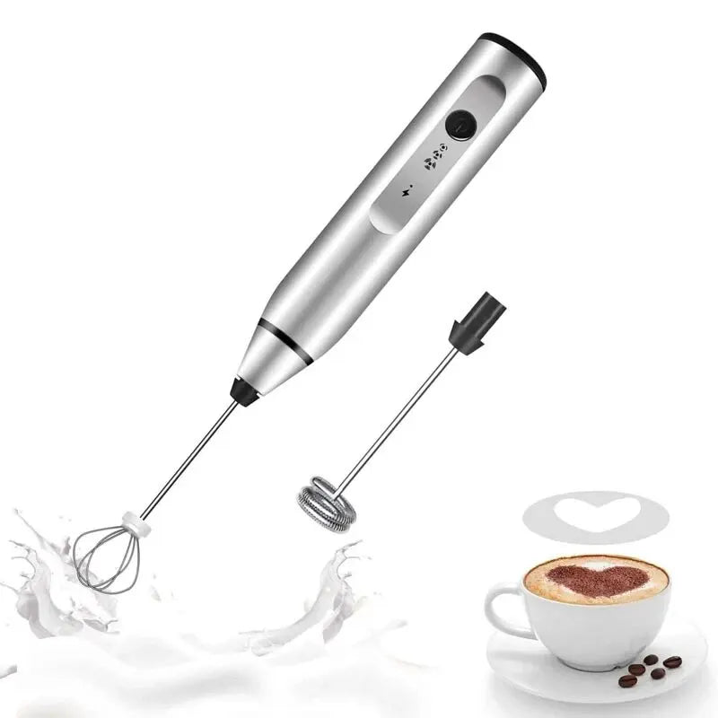 Преносим електрическо мляко frothers ръчен блендер usb mini кафемашина с капчица капучино крем яйце бейзер храна блендер