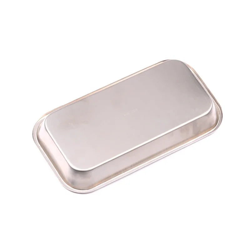 Edelstol Square Späichere Tray Dental medizinesch Tools Klaach Nagel Tattoo Geräter Ëmfeld