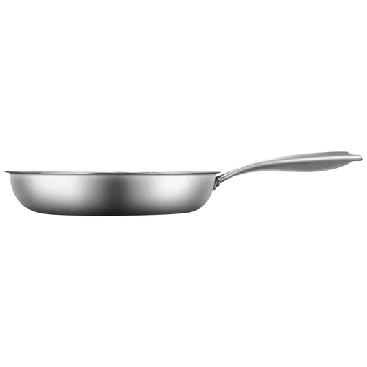 Stainless Steel Wok Non Stick Honeycomb Double Sided Stir-fry Pan Non-stick Cookware Cooker New