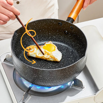 Gianxi Multifunktionel snepotte Non-Stick Pan Kitchen Reftensils Rustfrit stål Mælkepotte Køkken Praktisk køkkengrune gryde