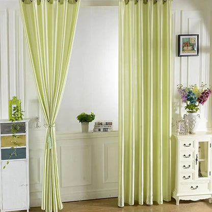 Beautiful Window Shade Rod Through Curtain Window Curtain Soft Skin-friendly Bedroom Decorative Blackout Curtain