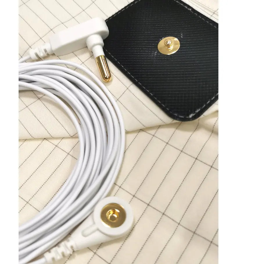 Заземяване на леглото плосък лист Земя полза Nature Health Well Gold Gold Connection Земна кабел