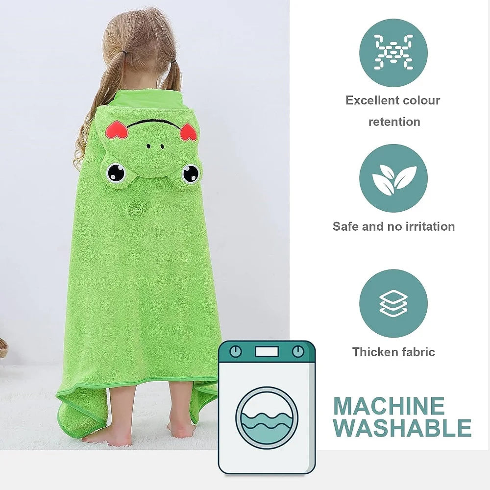 Michley batole s kapucí kapucí Baby Bath ručníky Sprchová sprcha měkké teplé spaddle přikrývky pro chlapce dívky děti novorozence 0-9t