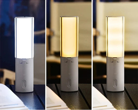 Folding Outdoor Camping Portable Rechargeable High Capacity  Emergency Lamp Flashlight HangingTent Hanging Light Lantern