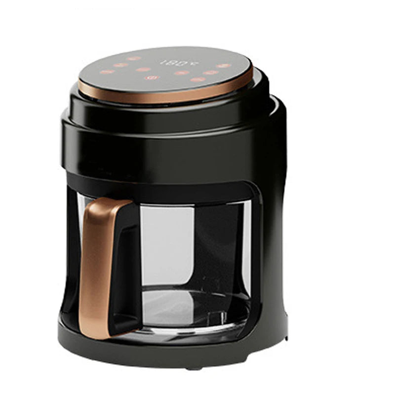Air Fryer 3L Capacity Visual Oil-free Electric Fryer Multi-functional Automatic Household 360°Baking LED Touchscreen Oil Air Fri