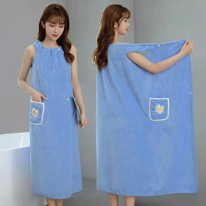 Suuret kylpypyyhkeet kehon korallin samettikylpypyyhkeet muoti Lady Wealble Fast Drying Beach Spa -kylpylökylpyhame