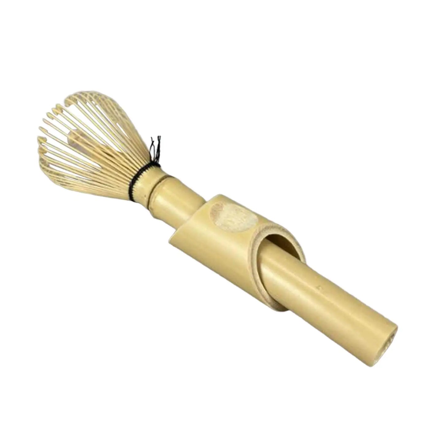 Matcha Whisk med långt handtag Matcha Powder Brush Tool Matcha Ceremony Accessory Japanese Style Handcurled Bamboo Tea Whisk