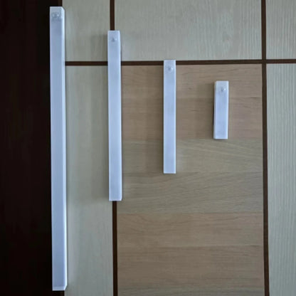 Sensor de movimento recarregável USB Luzes de gabinete LED Luzes de detector Night Light for Kitchen Room Bedroom Bedrobe