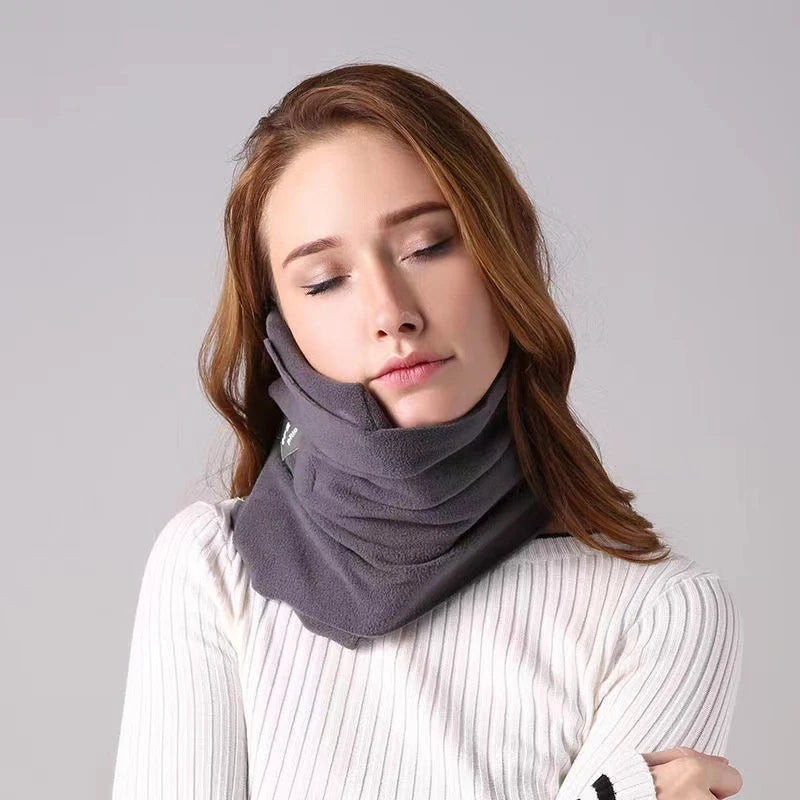 New Memory Foam Neck Support Travel Pillow Washable Neck Support Cushion Sleeping Pillow For Planes Trains And Cars