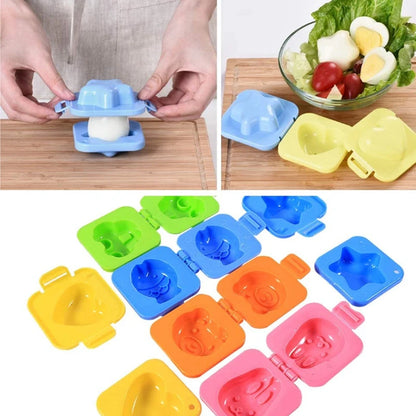 Cartone animato grazioso stampo uovo bollito pesce carrello carrello uovo sushi stampo stampo decorato torta fondente per bambini pranzo utensile supplementare