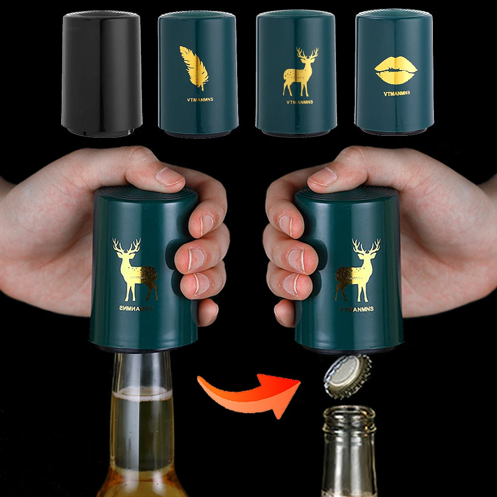 Nymph Creative Magnetic Automatic Bottle Automa Apri Apri Cucina in acciaio inossidabile Crani di birra Birre Crovalli portatili Gadget portatile