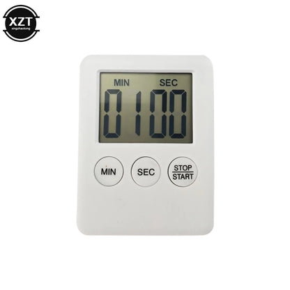 Magnetický kuchyňský časovač digitální vaření pečení LCD Odpočítávání hlasitého alarmu Odpočítávání alarmu Magnet Hodiny Sleep Citchen SUP sup