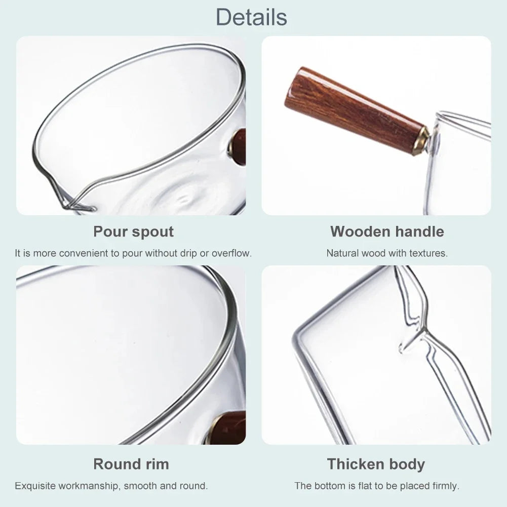 Glass Cooking Pot Soup Milk Pot With Tood Handle Glass Cooking Pot Instant Noodle Pot Glass Cookware Kitchen Accessories