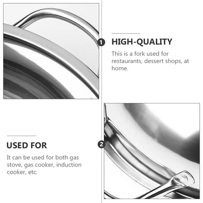Pot Hot Shabu Divider Stainless Steel Cooking Cooker Induction Hotpot Divided Kitchen Cookware Flavor Pan Two Chinese Soup Dual