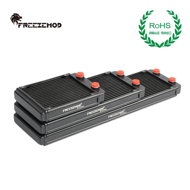 PC refroidissement de refroidissement en aluminium Multi-canaux, 60 mm 80 mm 90 mm 120 mm 240 mm 360 mm 480 mm pour l'appareil de beauté LED informatique