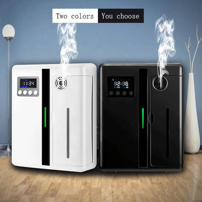 Vůně Aroma Difuzor na zeď namontovaný hotel 160 ml Difuzor s ventilátorem uvnitř pro velkou oblast Hotel Lobby Domácí vůně