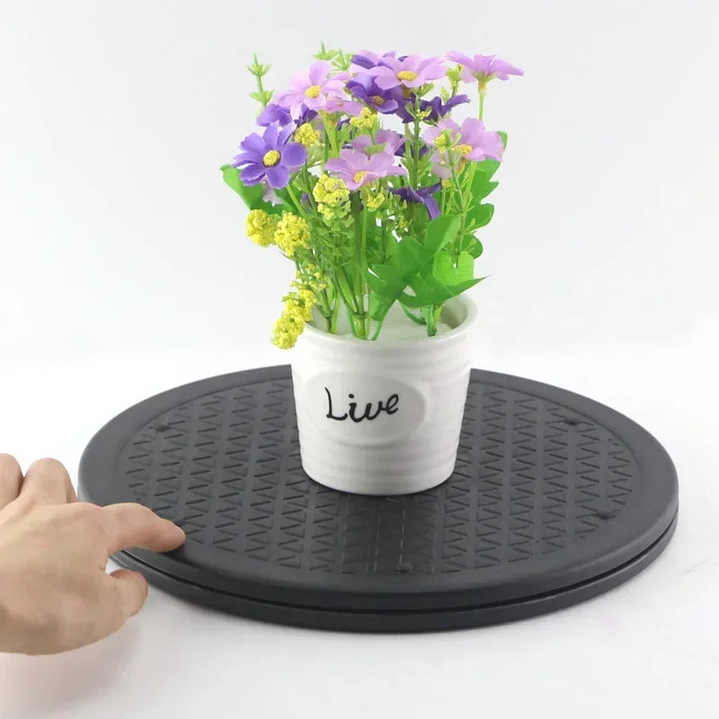 Roata de ceramică practică rotirea placii turnante 360 ​​rotație rotativă placă rotativă argilă cu ceramică sculptură diametru 25/30cm