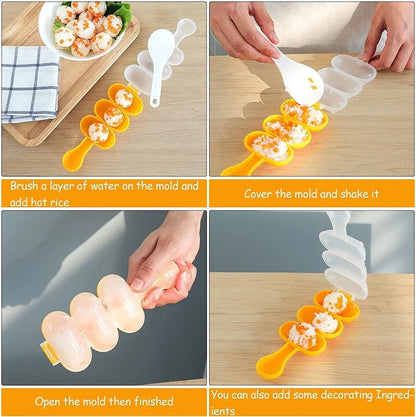 Cartone animato grazioso stampo uovo bollito pesce carrello carrello uovo sushi stampo stampo decorato torta fondente per bambini pranzo utensile supplementare