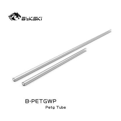 Bykski 500mm transparente pmma acrílico hard tubo petg tubo rígido od 12mm/14mm/16mm para sistema de resfriamento de água B-yklwp/b-petgwp