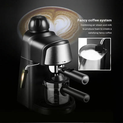 Electric italialainen kahvinkeitin 5 bar Professional Expresso -kahvivalmistaja Automaattinen Semi Automaattinen Expresso Cappuccino 220V EU PL