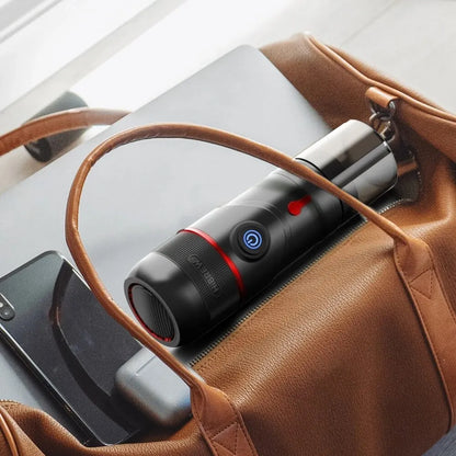 Hibrew Portable Coffee Machine for Car & Home, DC12V Expresso Coffee Maker Fit Nexpresso Dolce Pod Capsule Coffee Powder H4