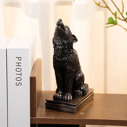 Retro -goottilainen eläinkynttilänhaltija musta lepakko susi leopard crow cat halloween hauska ilmapiiri kodinsisustustarvikkeet