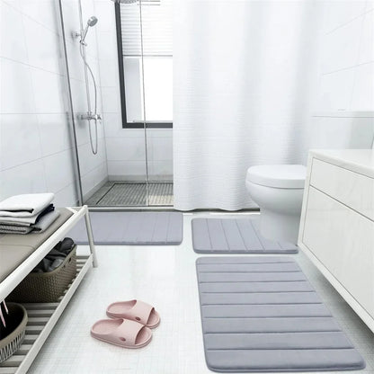 Super absorberend badmat Non slijpen Badkamer Tapijten Zachte traagschuim vloer Mat Slaapkamer Toiletbodem Douche Tapijt Huisdecoratie